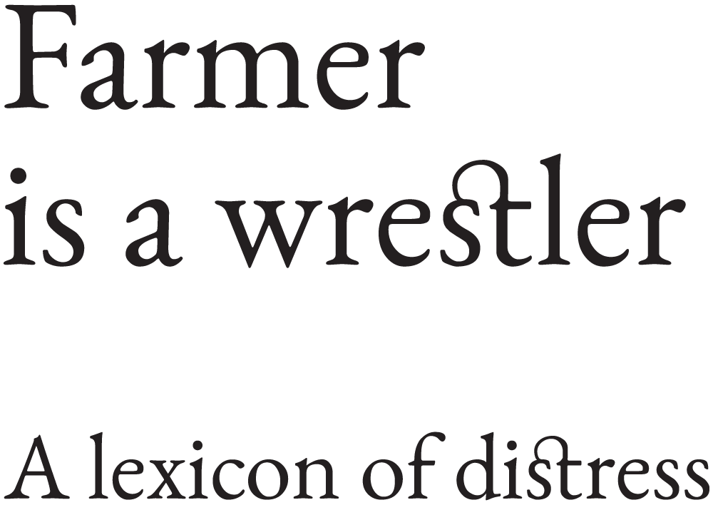 Farmer is a wrestler